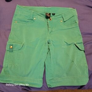 Kuhl Teal Cargo Shorts